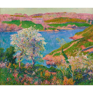 l’Anse du Goulineau - Henry Moret | Reproduction Tableau Décoration murale affiche copie