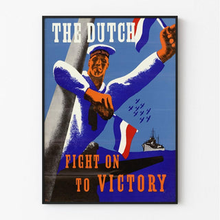 Affiche Vintage Pays-Bas