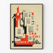 Plakat fra den polske grafiske salon 1921 - Vintage vægdekoration