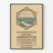 Vintage udstillingsplakat for itinerant udstilling 1904 Darmstadt