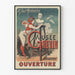 Vintage plakat Musée Grévin Boulevard Montmartre