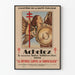 Vintage plakat 1936 Kampagne mod tuberkulosevaccination