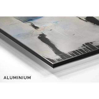 Abstrakt Tableau – Silhuet i Suspension