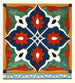 18 plader af dekorative fliser fra Afghan Boundary Commission Pl 08 - Afghan Boundary Commission — visning af kunstværket