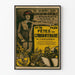 Vintage plakat for 50-års jubilæumsfest af Den Generelle Forening for Studerende i Nancy 1926