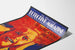 Vintage plakat fra magasinet Detektiv The Screaming Death