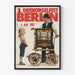 Vintage plakat 3. festival for mekanisk orgel Berlin 1982