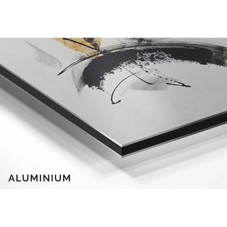 Sort-hvid designplakat - Energetisk Abstraktion