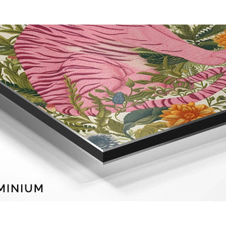 Tigerbord - Pink Tiger Blomstret
