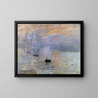 Impression Soleil Levant - Claude Monet | Kunsttryk Vægdekoration maleri plakat kopi