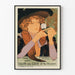 Vintage plakat fra Salon des Cent kunstudstilling