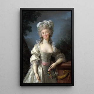 Marie Antoinette og hendes børn i Trianon af Adolf Ulrik Wertmüller