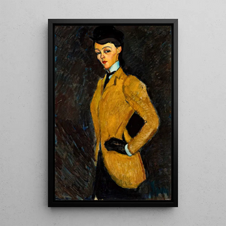 L'Amazone - Amedeo Modigliani | Kunsttryk Maleri Vægdekoration plakat kopi