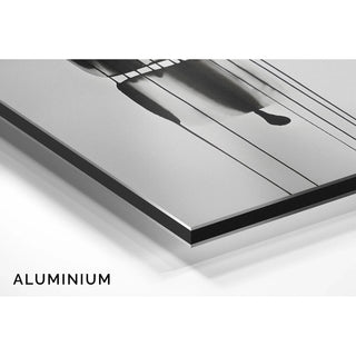 Sort-hvidt designplakat - Reflets Enigmatiques