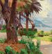 På Côte d'Azur - Carl Moll — visning af kunstværket