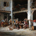 À la posada dans la taverne - Francisco Domingo Marqués — visning af kunstværket