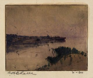 A H O Rolle - A Cove on the Potomac.webp