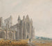 Abbaye de Melrose i Skotland - Thomas Girtin — visning af kunstværket