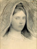 Tête af Mary B. Thayer - Abbott Handerson Thayer — visning af kunstværket