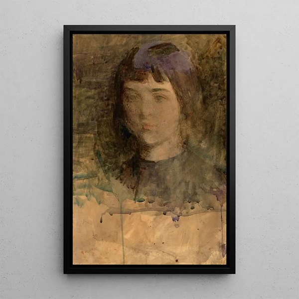 Marie - Abbott Handerson Thayer — indrammet kunstværk på væggen