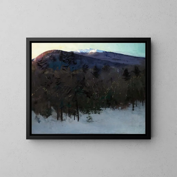 Mont Monadnock - Abbott Handerson Thayer — indrammet kunstværk på væggen