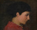 Tête de portrait - Abbott Handerson Thayer — visning af kunstværket