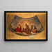 Le Père éternel, le Christ et la Vierge - Abel de Pujol — indrammet kunstværk på væggen