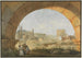 Les thermes de Titus à Rome - Abraham Louis Rodolphe Ducros — visning af kunstværket