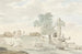 Vestiges du temple d'Hercule dans les murs de l'ancienne Agrigente - Abraham Louis Rodolphe Ducros — visning af kunstværket