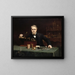 Thomas Alva Edison - Abraham Archibald Anderson — indrammet kunstværk på væggen