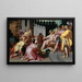Joseph og hans brødre - Abraham Bloemaert — indrammet kunstværk på væggen
