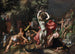 Moses, der slår på klippen - Abraham Bloemaert — visning af kunstværket