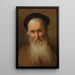 Portrait af en ældre mand - Abraham Bloemaert — indrammet kunstværk på væggen