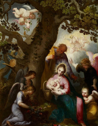 Abraham Bloemaert - The Flight into Egypt.webp