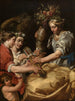 Concorde Charité og Sinceritet Vinde Discorden - Abraham Janssens — visning af kunstværket