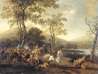 Abraham Van Calraet - Cavalry Skirmish.webp