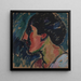 Abstraction - Wassily Kandinsky — indrammet kunstværk på væggen