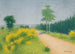 La Route de Belvèze vers le Relais - Achille Laugé — visning af kunstværket