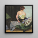 Acte de dos - Leo Putz — indrammet kunstværk på væggen