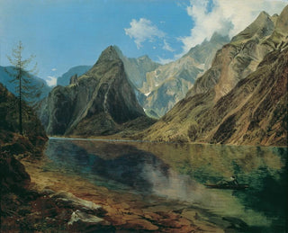 Adalbert Stifter - Der Knigssee mit dem Watzmann.webp