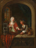 genre-scene - Adam Johann Braun — visning af kunstværket