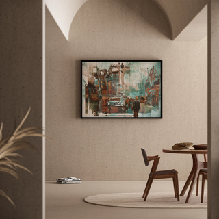 Urban Erindring | Abstrakt kunstdekoration