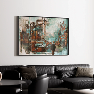 Urban Erindring | Abstrakt kunstdekoration