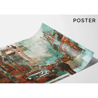 Urban Erindring | Abstrakt kunstdekoration