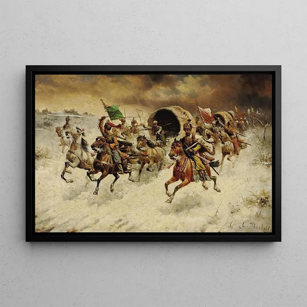 Adolf BaumgartnerStoiloff - Gold Transport In Siberia.webp