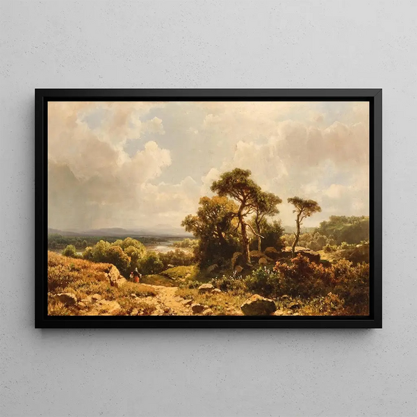 Adolf Chwala - A view of the countryside.webp