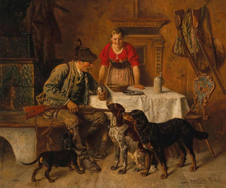 Adolf Eberle - Off to the Hunt.webp