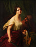 Judith med Holofernes’ hoved - Adolf Gottlob Zimmermann — visning af kunsttrykket