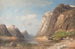 Fjord d'été - Adolf Gustav Schweitzer — visning af kunstværket