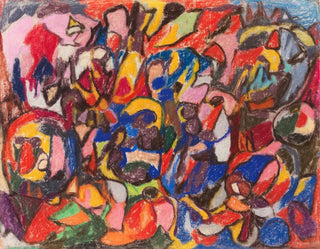 Adolf Hlzel - Figuren in Landschaft.webp